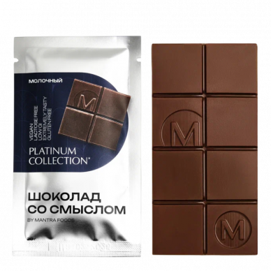 Шоколад со смыслом "Молочный" Mantra Foods